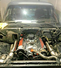 Load image into Gallery viewer, FOR Chevy Twin Turbo Kit BBC 366 396 402 427 454 1300HP PACKAGE SQUARE PORTS