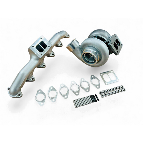 GT45 + T4 CAST Stainless 2nd Gen Manifold 98-19 6.7L 5.9L FOR Dodge RAM Cummins