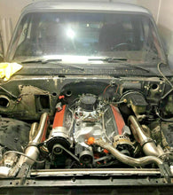 Load image into Gallery viewer, 2X GT45 BBC T4 TWIN TURBO KIT FOR GM CHEVY BIG BLOCK 427 454 396 502 572 1500HP