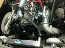 Load image into Gallery viewer, 2X GT45 BBC T4 TWIN TURBO KIT FOR GM CHEVY BIG BLOCK 427 454 396 502 572 1500HP