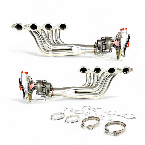 T3 INTERNAL Big Block FOR Chevy Twin Turbo kit BBC 366 396 402 427 454 Headers