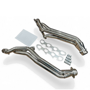 Long Tube Exhaust Headers Fits 09-23 Challenger Charger 5.7L 6.1L 6.4L Manifolds