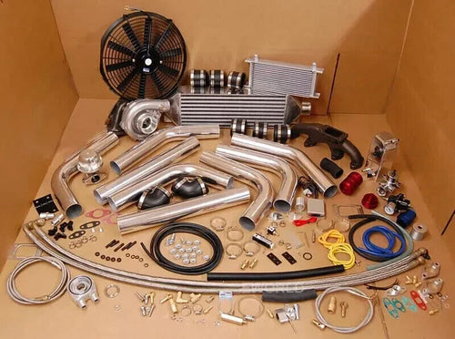 88-00 FOR Honda Civic CRX DEL SOL Turbo Kit D15/D16 D-Series D16Y7 1.5 1.6L 15pc