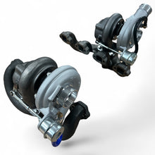 Load image into Gallery viewer, T25 CAST HOT PARTS Twin Turbo TT FOR FORD MUSTANG 260 289 302 351 5.0L KIT FOX