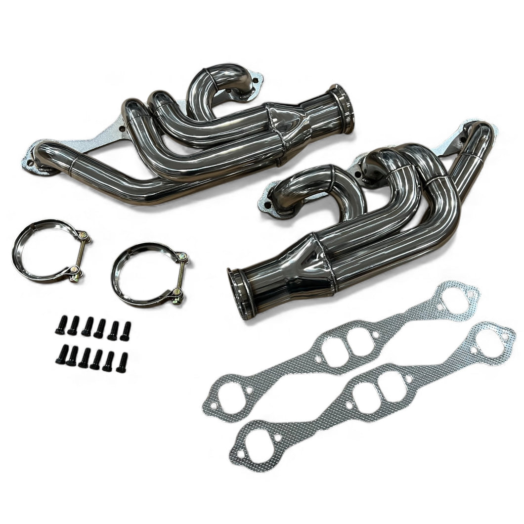 Twin Turbo LT1 SBC Kit FOR CAMARO FIREBIRD STAINLESS MANIFOLDS 305 350 5.7L
