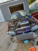 Load image into Gallery viewer, 2g DSM FMIC Kit Front Mount Intercooler 95-99 Eclipse Talon 4g63 DSM 2.0 2.0L