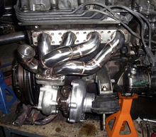 Load image into Gallery viewer, Turbo Manifold + 3" Exhaust Pipe for BMW 318i Z3 M42B18 M44B19 E30 E36 1.8L 1.9L