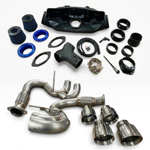 Load image into Gallery viewer, EXHAUST + INTAKE for Chevrolet Corvette C8 20-27 4.5" Tips 6.2L V8 Catback CAI