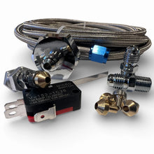 Load image into Gallery viewer, MOHR DRY NITROUS OXIDE KIT ADJUSTABLE UP TO 150HP + BRACKETS INCLUDES BOTTLE NUT