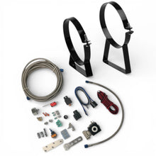 Load image into Gallery viewer, MOHR DRY NITROUS OXIDE KIT ADJUSTABLE UP TO 150HP + BRACKETS INCLUDES BOTTLE NUT