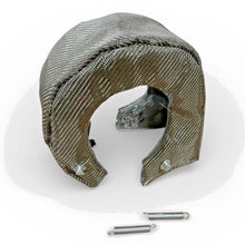 Load image into Gallery viewer, T4 Titanium Turbo Blanket Heat Shield Barrier Turbocharger Cover Wrap Fiber