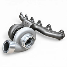 Load image into Gallery viewer, GT45 + T4/T6 CAST Stainless 2nd Gen Manifold 98-19 6.7L 5.9L FOR Dodge RAM Cummins