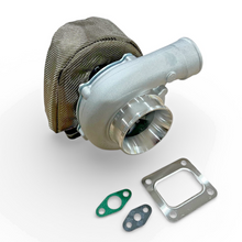 Load image into Gallery viewer, T70 Turbocharger Turbo T4 3" V-Band 500+ HP 0.70 0.81 A/R + HEAT BLANKET