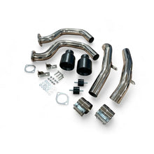 Load image into Gallery viewer, Exhaust System CATBACK Fits Chevrolet Corvette C5 5.7L Z06 97-04 4.5" BLACK TIPS