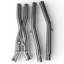 Load image into Gallery viewer, Stainless Steel 3" Exhaust Cross Over X Pipe Kit For 05-13 Chevy Corvette C6 V8