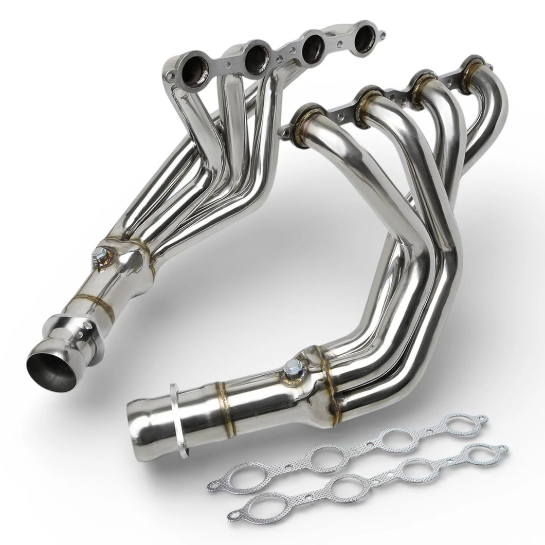 FOR 05-13 CORVETTE C6 LS2/LS3/Z06 STAINLESS PERFORMANCE HEADERS EXHAUS ...