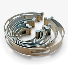 Load image into Gallery viewer, Exhaust Pipe Tacking Band Clamp-On For Welding Fabrication 1.5" to 6.0" 8 PC KIT