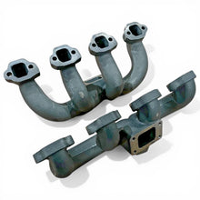 Load image into Gallery viewer, T25 CAST HOT PARTS Twin Turbo TT FOR FORD MUSTANG 260 289 302 351 5.0L MANIFOLDS