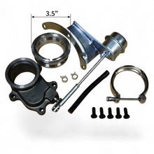 Load image into Gallery viewer, 3.5" 3.5in Internal Wastegate Conversion Kit T3 To4e 5bolt Swing valve Actuator
