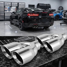 Load image into Gallery viewer, 2010–2023 Chevy Camaro SS/ZL1 Quad Exhaust Tips