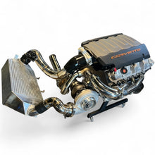 Load image into Gallery viewer, FOR 14-19 CORVETTE C7 TURBO KIT + INTERCOOLER S475 1100HP SINGLE LT1 LT4 6.2L
