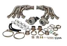 Load image into Gallery viewer, GT45 Big Block FOR Chevy Twin Turbo kit BBC 366 396 402 427 454 Package Headers