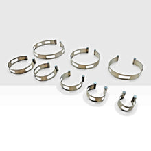 Load image into Gallery viewer, Exhaust Pipe Tacking Band Clamp-On For Welding Fabrication 1.5" to 6.0" 8 PC KIT