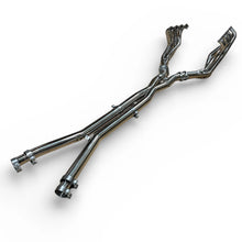 Load image into Gallery viewer, Stainless Long Tube 1-7/8" Exhaust Headers +X-Pipe Kit 05-13 Chevy Corvette C6