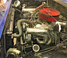 Load image into Gallery viewer, GT45 Big Block FOR Chevy Twin Turbo kit BBC 366 396 402 427 454 Package Headers
