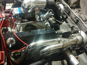 GT45 Big Block FOR Chevy Twin Turbo kit BBC 366 396 402 427 454 Package Headers