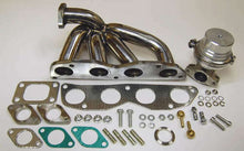 Load image into Gallery viewer, FOR Honda K20 K-Series T3/T4 Stainless Manifold Wastegate