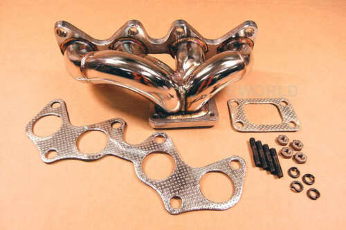 JDM FOR Paseo Cynos Tercel Sera Reflect Turbo Manifold Header Race STAINLESS T3