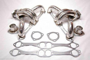 Stainless SBC FOR Chevy GM Street Rod Sport Hugger Headers Manifolds Exhaust