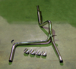 Catback Stainless Exhaust + Bandclamps LS1 LT1 SS Z28 CATBACK Camaro Trans Am 3"