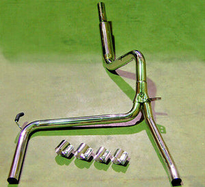 Exhaust Catback Stainless + Bandclamps LS1 SS Z28 CATBACK Camaro Trans Am 3"