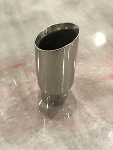 Stainless 3" inlet 4" Outlet Exhuast Tip Exhaust 4.00" 3.00" 3in 4in SINGLE NEW