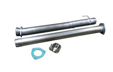 Load image into Gallery viewer, 4&quot; Aluminized PIPES 2011-2023 Powerstroke F250 F350 MID UP Pipe 6.7L 6.7