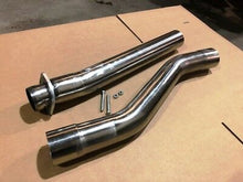 Load image into Gallery viewer, STAINLESS 03-07 Ford Powerstroke F250 F350 Muffler extension 2x Pipes 6.0 KIT 3.5
