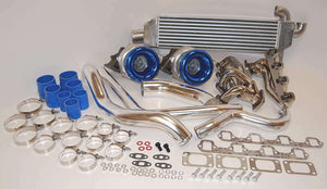 1979 - 1993 FORD MUSTANG Twin Turbo Kit 750hp Package TT 260 289 302 351 5.0L 5L