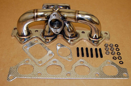 G4GM 1.8L 2.0L Tiburon 1.8 2.0 Stainless Turbo Manifold Header GS GK BASE