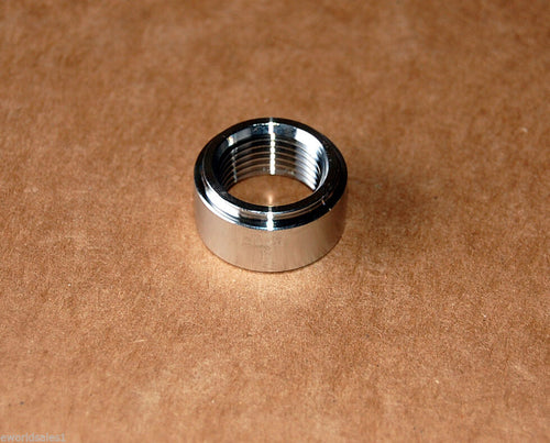 O2 Stainless Steel Sensor Bung 304 GRADE SS m18 x 1.5 oxgyen sensor 02 weld in