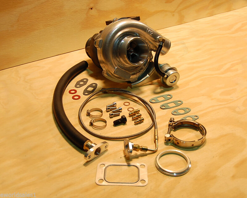 Turbo Install Kit TURBO + OIL DRAIN + FEED + INTERNAL WASTEGATE TURBOCHARGER INSTALL KIT ...