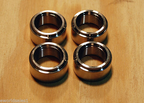 4 O2 Stainless Steel Sensor Bungs 304 GRADE SS   m18 x 1.5 Bung 4pcs 4x