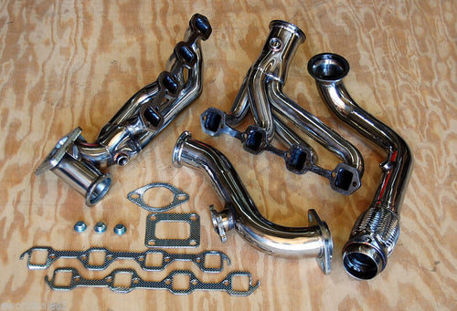 1000HP 1979 - 1993 FORD MUSTANG Single Turbo Hot Parts Manifolds Headers 5.0L 5L