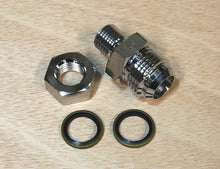 Load image into Gallery viewer, -10AN Turbo Oil Drain Adapter Fitting Pan 10AN Adaptor Stainless Steel T3 T4