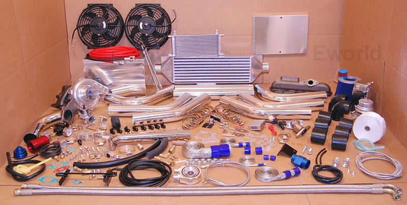 Dodge Avenger 95-99 420A 2.0L T3/T4 Turbo Kit TurboCharger System Huge Package