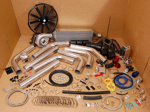 CAST B18 DELSOL VTEC DOHC TURBO T3/T4 KIT W/ PIPING B18C1 PRELUDE INTEGRA CIVIC