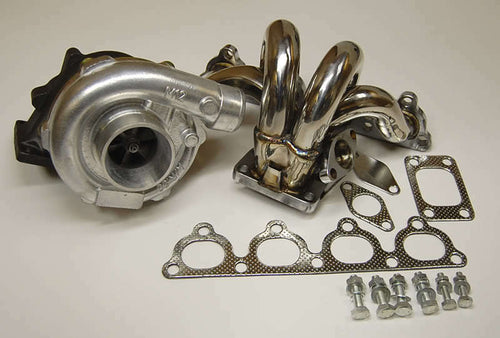 Honda CRX Civic D16 D18 D-Series T3T4 T04E TurboCharger + Manifold Integra  LOGO