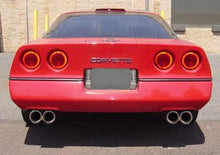 Load image into Gallery viewer, PAIR Stainless Steel  Dual Exhaust Tips 2.5 3.5 2.5&quot; 3.5&quot; c4 Corvette 84-96