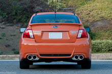 Load image into Gallery viewer, PAIR Stainless Dual Exhaust Tips 2.5&quot; 4.0&quot; 2.5 4.0 Subaru WRX STi Impreza